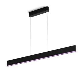 Philips Hue Ensis 2x39W černá / LED závěsné svítidlo / 6000lm / 2000-6500K / IP20