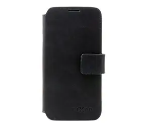 FIXED Kožené pouzdro typu kniha ProFit pro Samsung Galaxy A23 černá