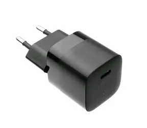 FIXED Mini Set síťové nabíječky s USB-C výstupem a USB-C/USB-C kabelu 30W 1m černá