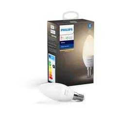 Philips Hue LED žárovka E14 5.5W teplá bílá / chytrá LED žárovka / 470 lm / 2700 K / stmívatelná