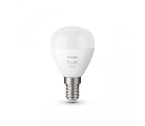 Philips Hue LED žárovka E14 5.7W bílá / chytrá LED žárovka / 470 lm / 2700 K / stmívatelná / 2ks