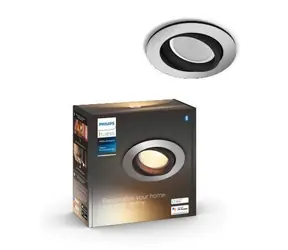 Philips Hue WA Milliskin zápustné LED svítidlo kulaté GU10 1x5W / 350lm / 2200-6500K / IP20 