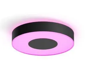 Philips Hue WACA Xamento M stropní LED svítidlo 33.5W černá / 2350lm / 2000-6500K / RGB / IP44 