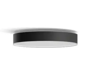 Philips Hue WA Enrave L stropní LED svítidlo 1x33.5W černá / 4300lm / 2200-6500K / IP20 / ovladač