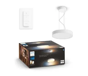 Philips Hue WA Enrave závěsné LED svítidlo 1x33.5W bílá / 4300lm / 2200-6500K / IP20 / ovladač