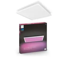 Philips Hue WACA Surimu stropní LED panel 60W bílá / 4150lm / 2000-6500K / RGB / IP20 / 60x60cm