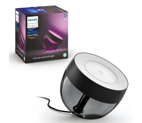 Philips Hue WACA Iris stolní LED lampa 1x8.1W černá / 570lm / 2000-6500K / RGB / IP20