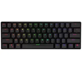 Endorfy Thock Compact Wireless Red černá / Herní klávesnice / mechanická / bezdrátová / RGB / Kailh Red / US layout