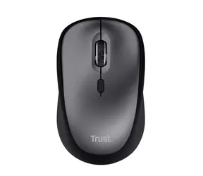 Trust YVI+ wireless mouse eco černá / bezdrátová optická myš / 1600 DPI / 4 tlačítka 