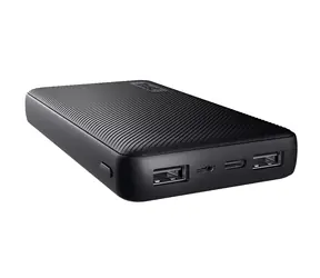 Trust Primo eco Powerbank 15.000 černá / 2x USB / USB-C / micro USB 
