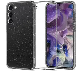 Spigen Liquid Crystal Glitter ochranný kryt pro Samsung Galaxy S23+ čirá