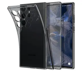Spigen Liquid Crystal ochranný kryt pro Samsung Galaxy S23 Ultra space