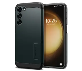 Spigen Tough Armor ochranný kryt pro Samsung Galaxy S23 zelená
