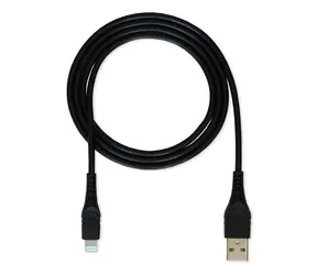 CUBE1 Datový kabel USB-C - Lightning 1.2m černá / USB-C (M) / Lightning (M) / PD 18W / Nylon