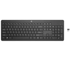 HP 230 (CZ+SK) černá / bezdrátová klávesnice / CZ+SK