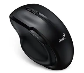 Genius Ergo 8200S černá / 1200 dpi / Blue-Eye senzor / bezdrátová / tichá / 5 tlačítek