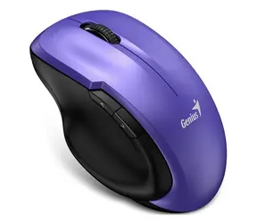 Genius Ergo 8200S fialová / 1200 dpi / Blue-Eye senzor / bezdrátová / tichá / 5 tlačítek