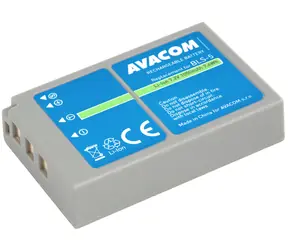 AVACOM Náhradní baterie Olympus BLS-5&BLS-50 / Li-ion / 7.2V / 1050mAh / 7.6Wh