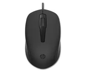 HP 150 černá / drátová  myš / optická / 1600 dpi / USB