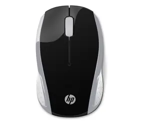 HP 200 stříbrná  / bezdrátová myš / optická / 1000 dpi / USB