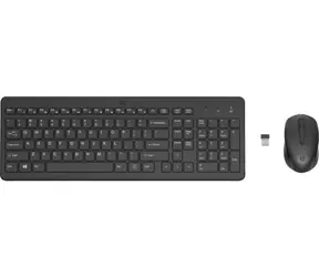 HP 330 Set černá / bezdrátová myš a klávesnice / USB / ENG