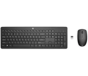 HP 230 Set černá / bezdrátová klávesnice a myš / USB / ENG