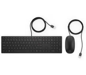 HP 400 Set černá / klávesnice a myš / USB / SK
