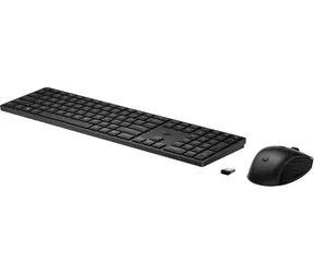 HP 650 Set černá / bezdrátová klávesnice a myš / USB / CZ+SK