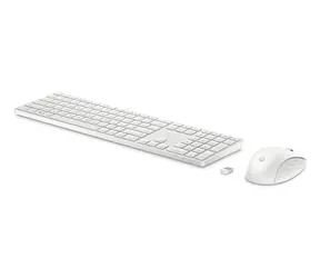 HP 650 Set bílá / bezdrátová klávesnice a myš / USB / CZ+SK