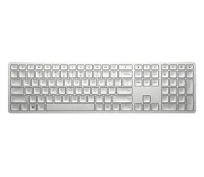 HP 970 stříbrná / bezdrátová klávesnice / USB / CZ+SK