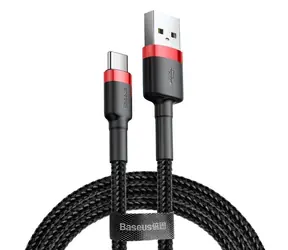 Baseus CATKLF-C91 kabel USB-A na USB-C 2m černá / 2A 