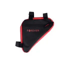 Forever FB-100 Outdoor Brašna na kolo pod rám černo-červená