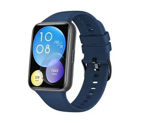 FIXED Silicone Strap Silikonový řemínek pro Huawei Watch FIT2 modrá
