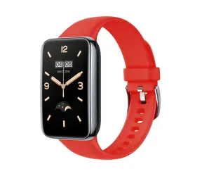 FIXED Silicone Strap Silikonový řemínek pro Xiaomi Mi Smart Band 7 Pro červená