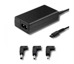 Qoltec 51757 Napajecí adaptér pro notebooky Asus 65W 1.72m černá / 3.0x1.0 / 4.0x1.35 / 5.5x2.5