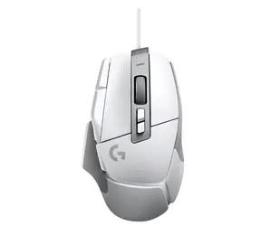 Logitech G502 X bílá / herní myš / optický senzor / 25600 DPI / 13 tlačítak / USB / 2.1m