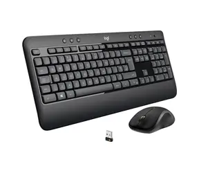 Logitech Wireless Desktop MK540 Advanced UK / Klávesnice / Myš / USB / Šedá / UK verze