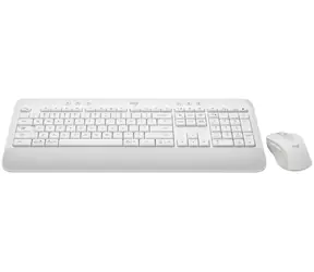 Logitech MK650 for Business bílá / bezdrátová klávesnice s myší / DE layout / Bluetooth