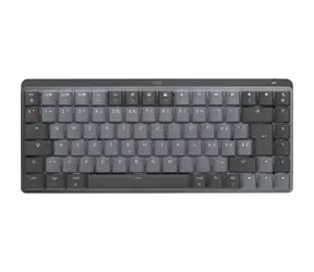Logitech MX Mechanical Mini grafitová - DE / Kancelářská klávesnice / mechanická / Tactile Quiet / BT / DE layou