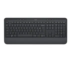 Logitech K650 šedá / Bezdrátová klávesnice / BT / USB / US Layout
