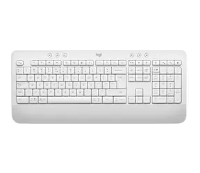Logitech K650 bílá / Bezdrátová klávesnice / BT / USB / CZ Layout