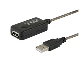 SAVIO CL-130 Kabel prodlužovací USB-A M/F černá 10m