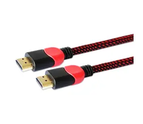 SAVIO GCL-04 Kabel HDMI A - HDMI A M/M 3m černo-červená