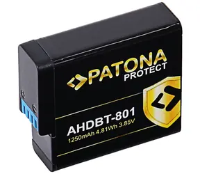 PATONA baterie pro digitální kameru GoPro Hero 5/6/7/8 1250mAh / Li-Ion / Protect