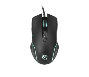 White Shark GM-5003 AZARAH černá / Herní myš / optická / 6400 DPI / 7 tlačítek / USB