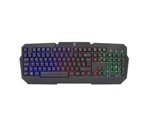 White Shark GK-2105 DAKOTA černá / Herní klávesnice / membránová / US Layout / USB