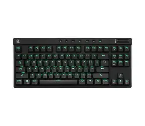 White Shark ESL-K1 KODACHI černá / Herní klávesnice / mechanická / RED Switch / TKL / US Layout / USB