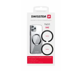 SWISSTEN Set kovových podložek / pro MagSafe pouzdra 