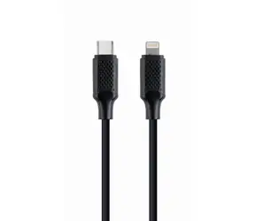 Gembird USB-C 2.0 (M) - Lightning  (M) kabel 1.5 m černá
