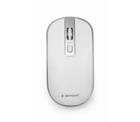 Gembird MUSW-4B-06-WS bílá / bezdrátová optická myš / 1600 DPI / USB